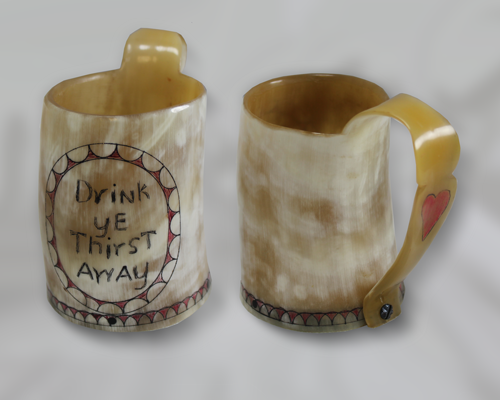 Drinking Horn Cup